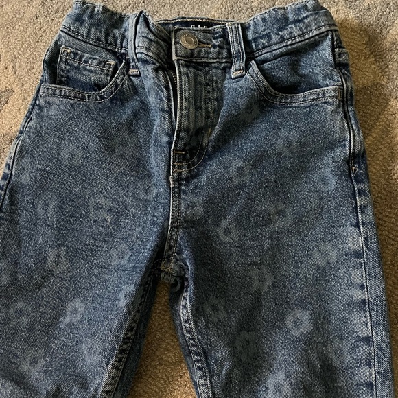 Gap kids mom Jean with floral print 6 - Picture 2 of 4
